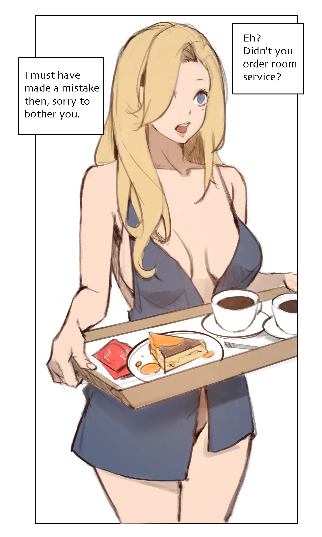 The Butterflies In The Paradise Hotel porn comic picture 1