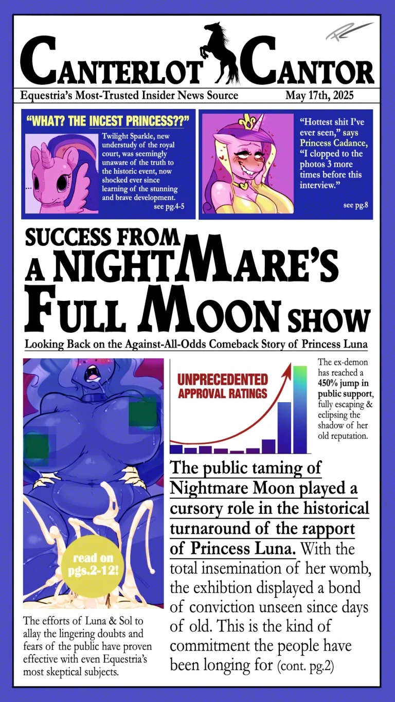 The Canterlot Exhibition porn comic picture 13