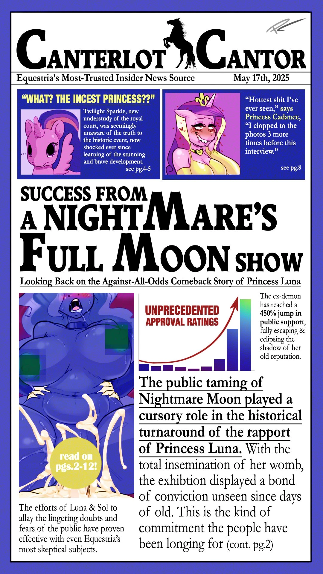 The Canterlot Exhibition porn comic picture 13