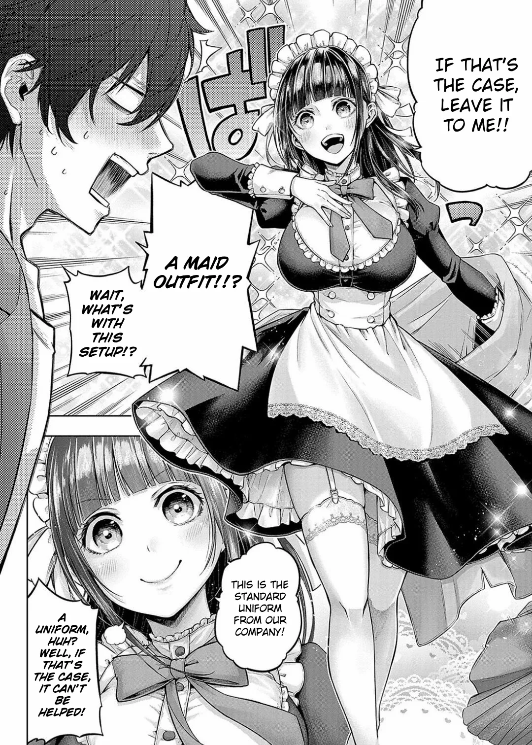The Care Technique of a Traveling Maid | Shuchou Maid no Osewajutsu porn comic picture 2