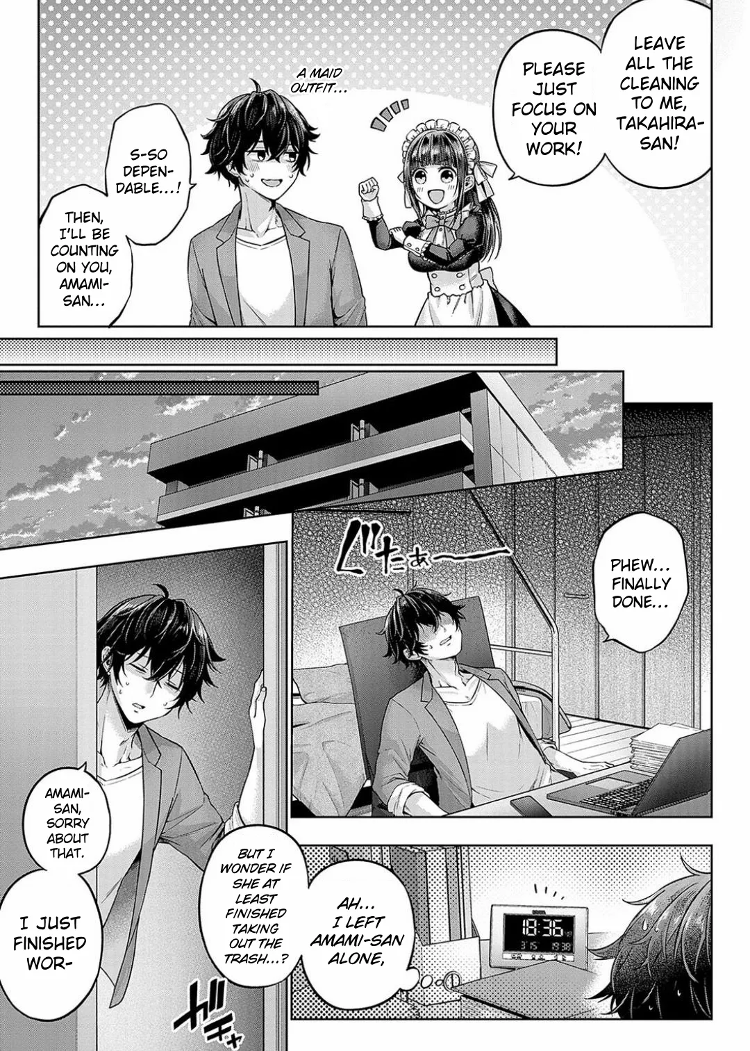 The Care Technique of a Traveling Maid | Shuchou Maid no Osewajutsu porn comic picture 3