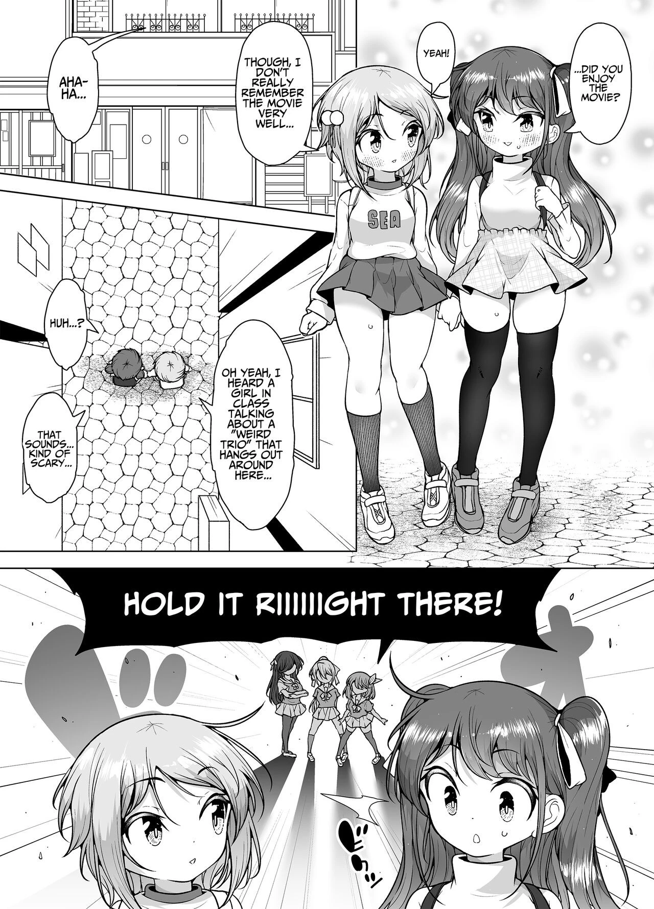 The City Of Squirting "Whale Town" ~The Daily Orgasming Life of Two Loli Sisters~ | Shiofuki no Machi "Whale Town" ~Loli Shimai no Nichijou Acme Seikatsu~ porn comic picture 33