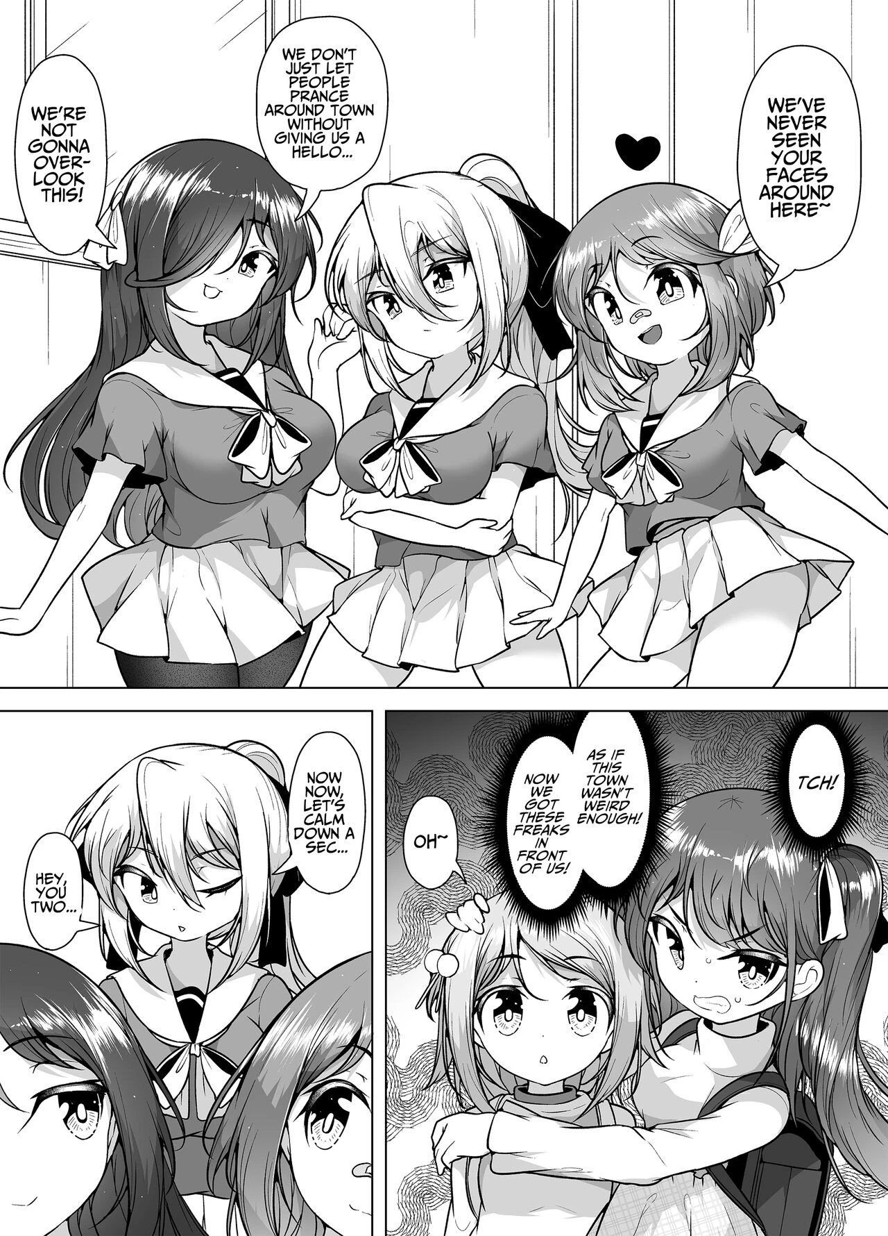 The City Of Squirting "Whale Town" ~The Daily Orgasming Life of Two Loli Sisters~ | Shiofuki no Machi "Whale Town" ~Loli Shimai no Nichijou Acme Seikatsu~ porn comic picture 35