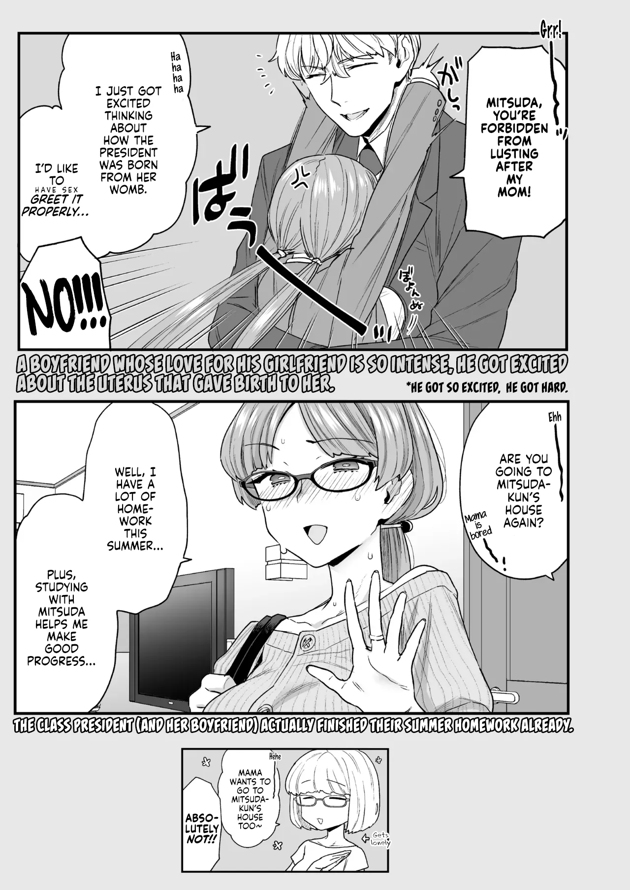 The Class President and Mitsuda-kun Compilation 1 + alpha | Iinchou to Mitsuda-kun Soushuuhen 1 + alpha porn comic picture 127