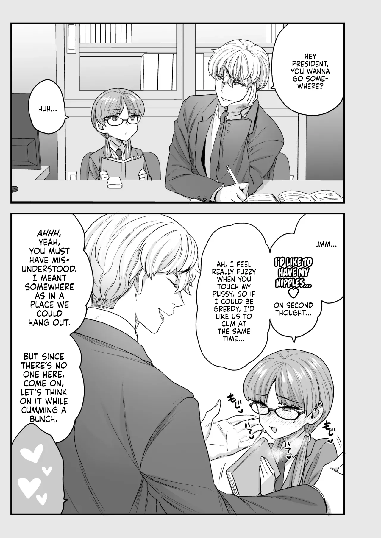 The Class President and Mitsuda-kun Compilation 1 + alpha | Iinchou to Mitsuda-kun Soushuuhen 1 + alpha porn comic picture 137