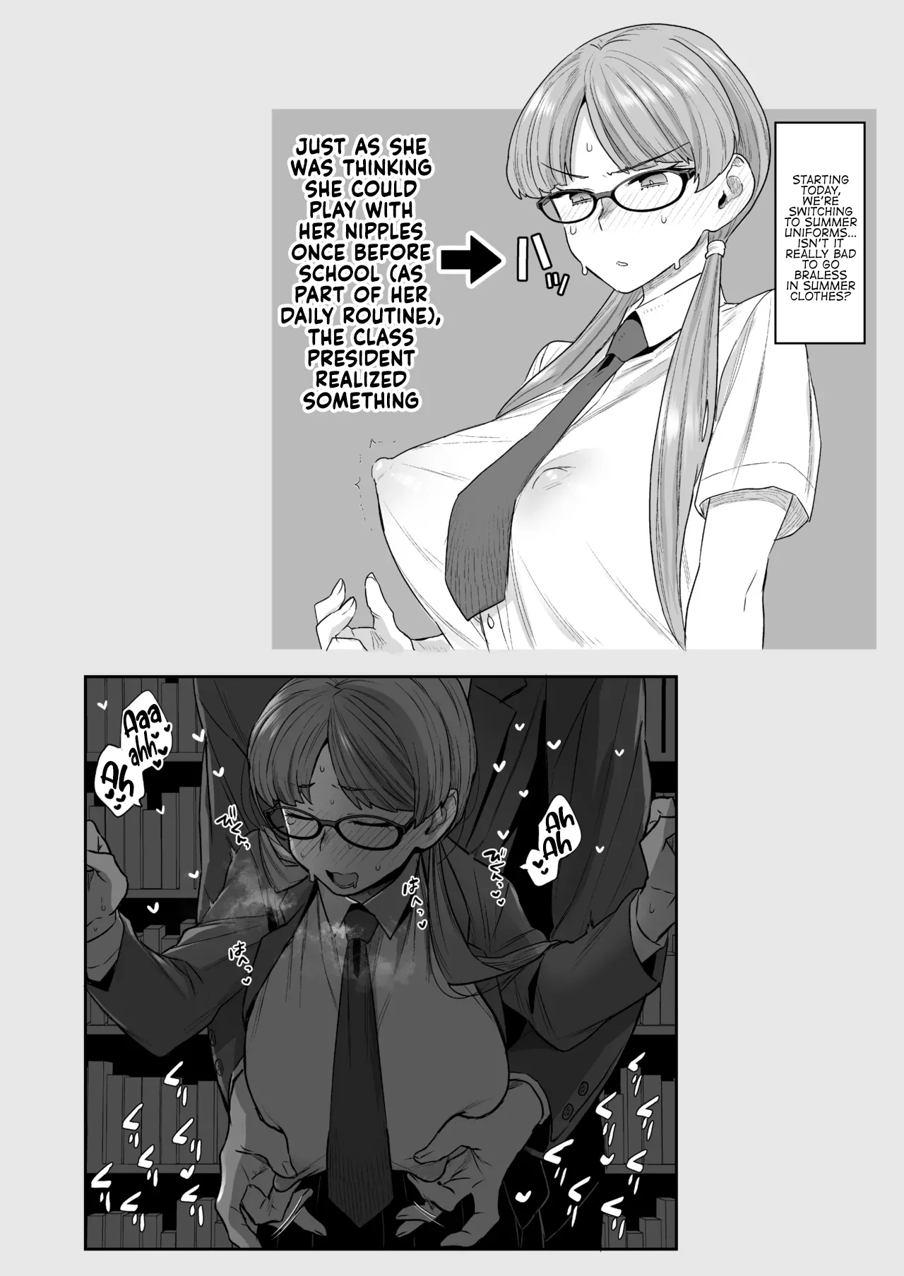The Class President and Mitsuda-kun Compilation 1 + alpha | Iinchou to Mitsuda-kun Soushuuhen 1 + alpha porn comic picture 92