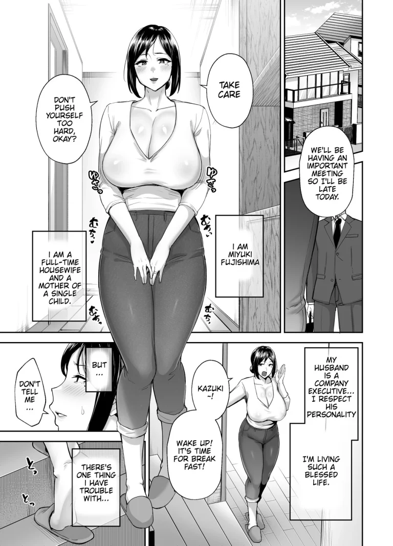The Closest And Most Erotic Woman To Me Is My Big Breasted Mama Miyuki ~I'm A Mother But I'm Having Trouble Masturbat porn comic picture 2