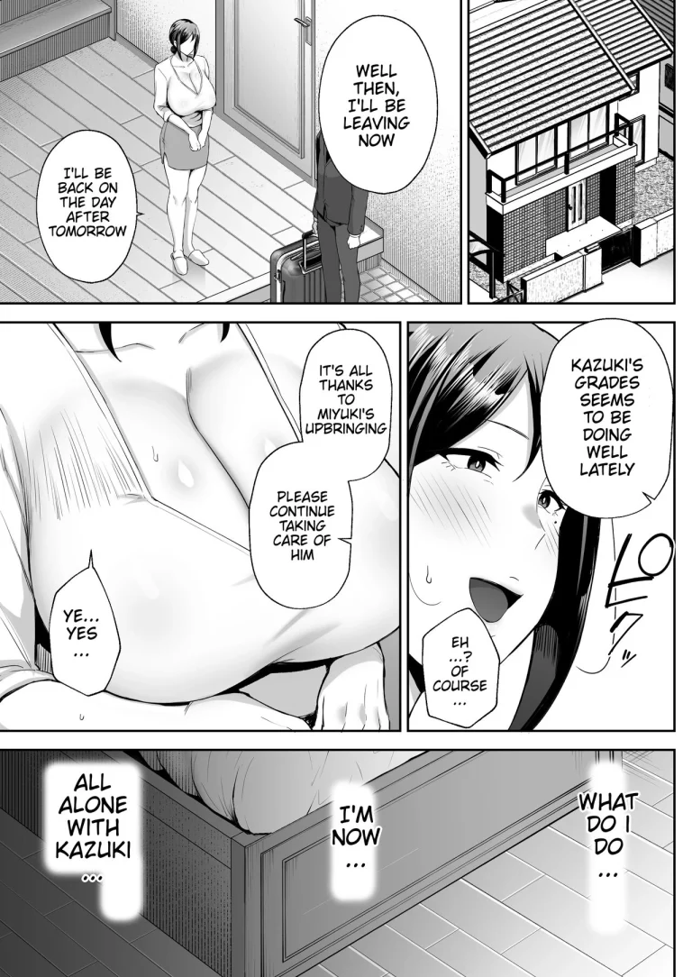 The Closest And Most Erotic Woman To Me Is My Big Breasted Mama Miyuki ~I'm A Mother But I'm Having Trouble Masturbat porn comic picture 24