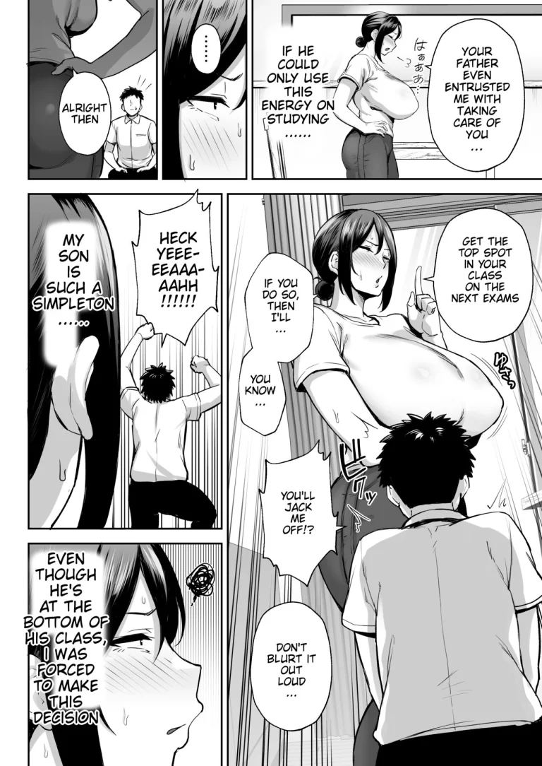 The Closest And Most Erotic Woman To Me Is My Big Breasted Mama Miyuki ~I'm A Mother But I'm Having Trouble Masturbat porn comic picture 7