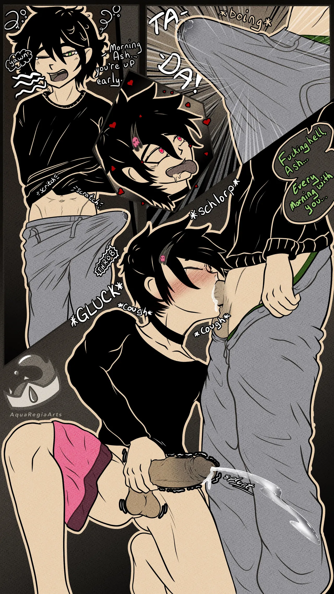 The coffin of andy and leyley gay collection porn comic picture 14
