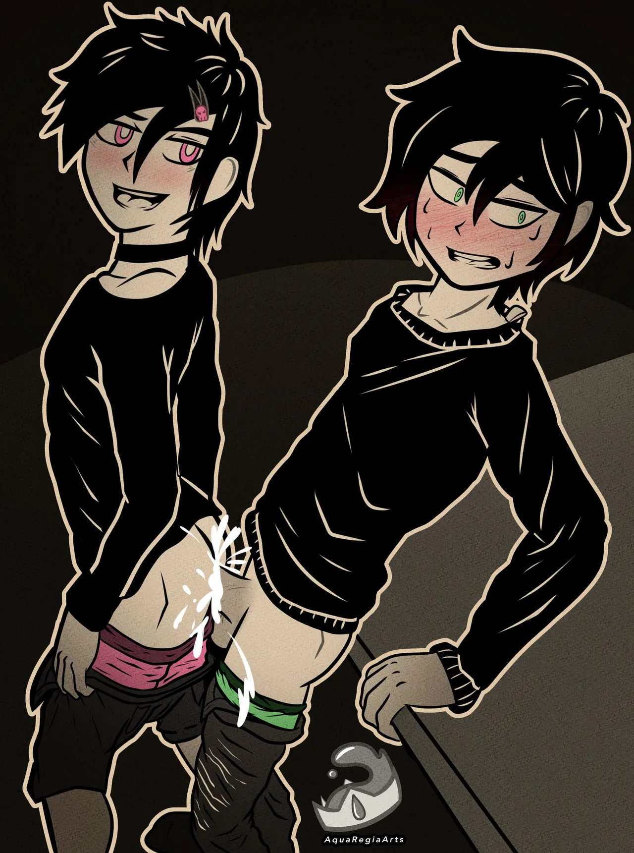 The coffin of andy and leyley gay collection porn comic picture 25