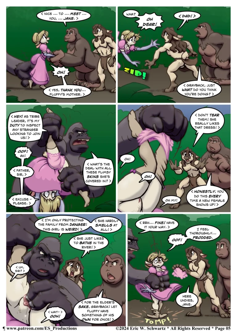 The Continuing Misadventures of Jane Cottontail and Fluffy: Meet the Family porn comic picture 6