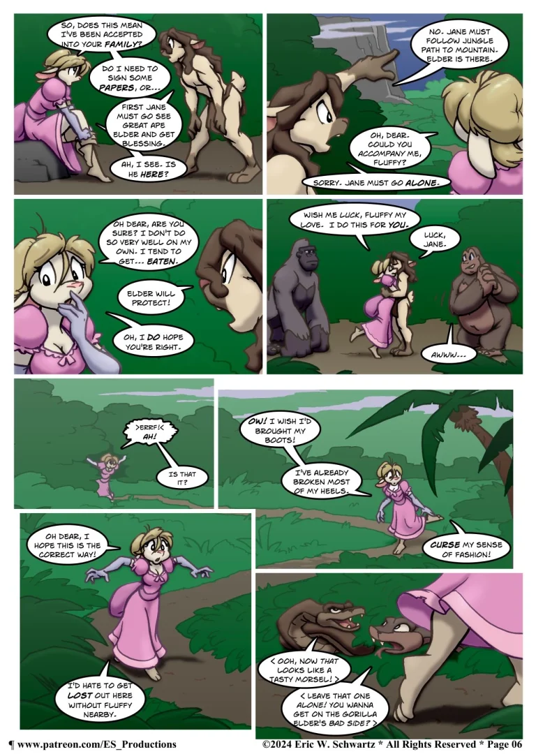 The Continuing Misadventures of Jane Cottontail and Fluffy: Meet the Family porn comic picture 7