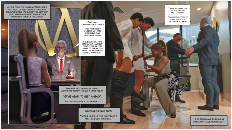 The Corporate Whore porn comic picture 13