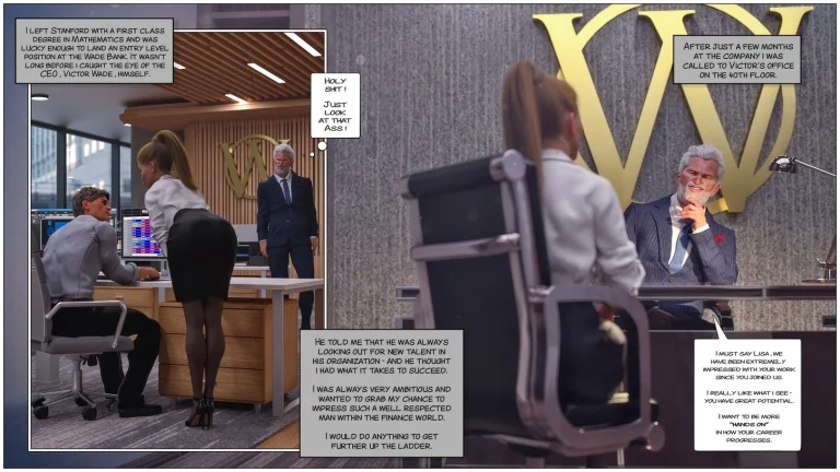 The Corporate Whore porn comic picture 2