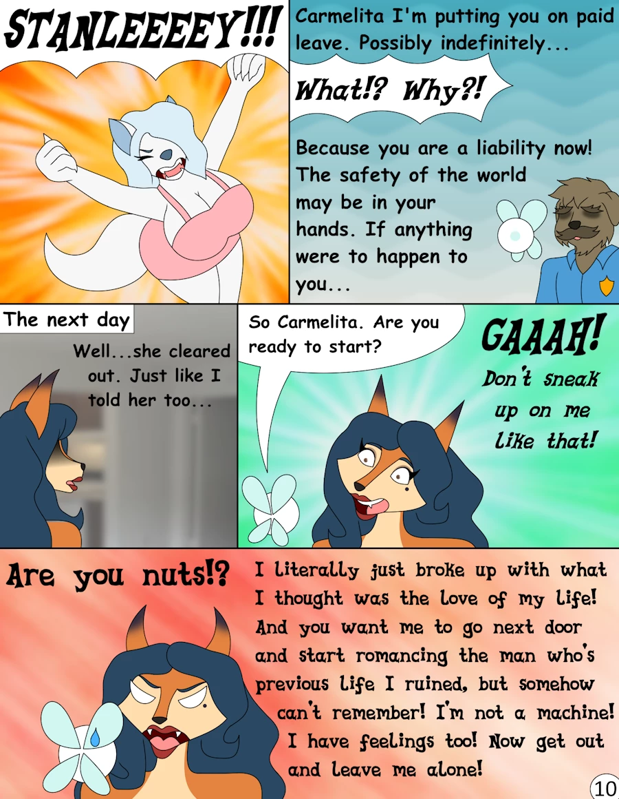The Cuck Hating Carmelita porn comic picture 11