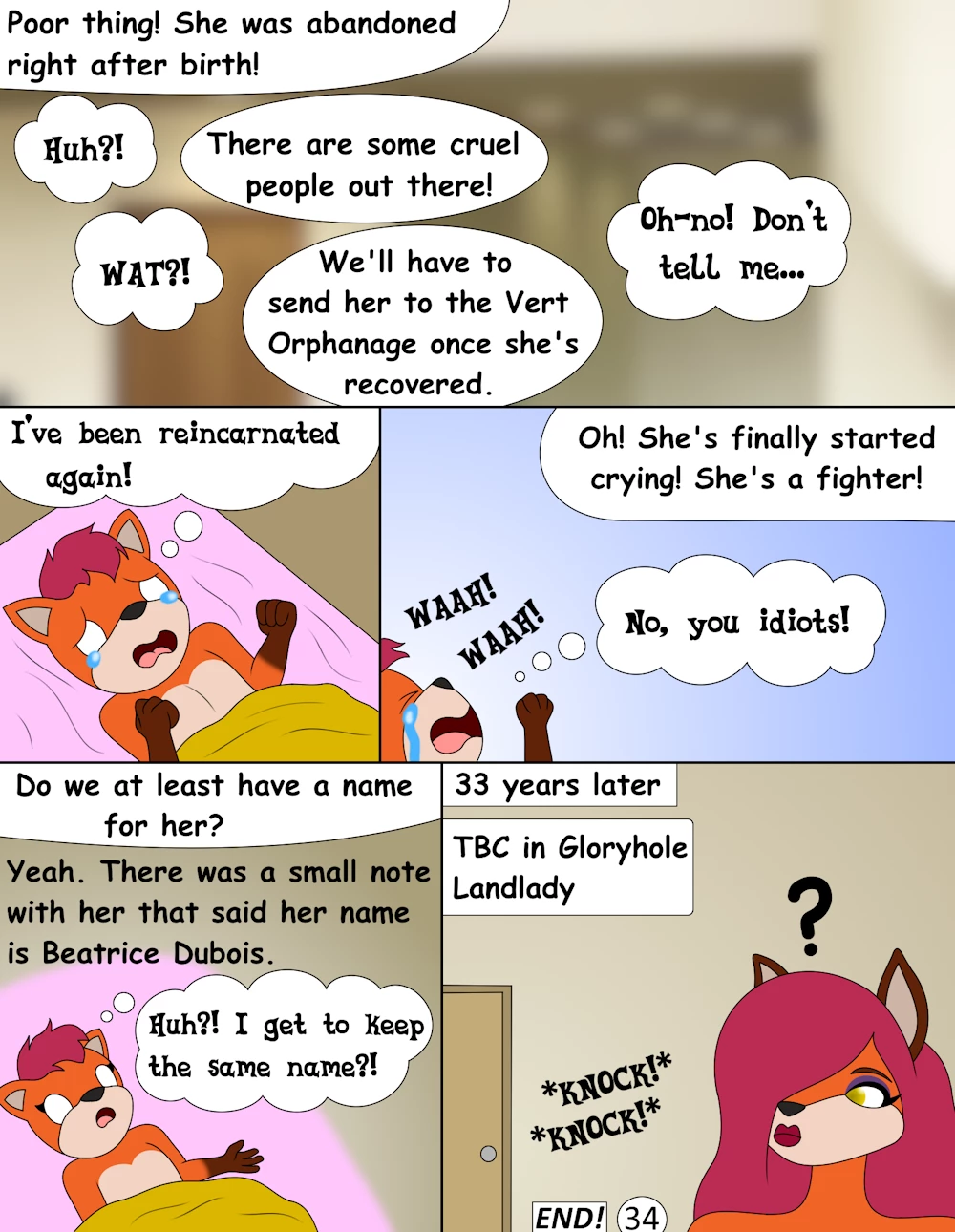 The Cuck Hating Carmelita porn comic picture 35
