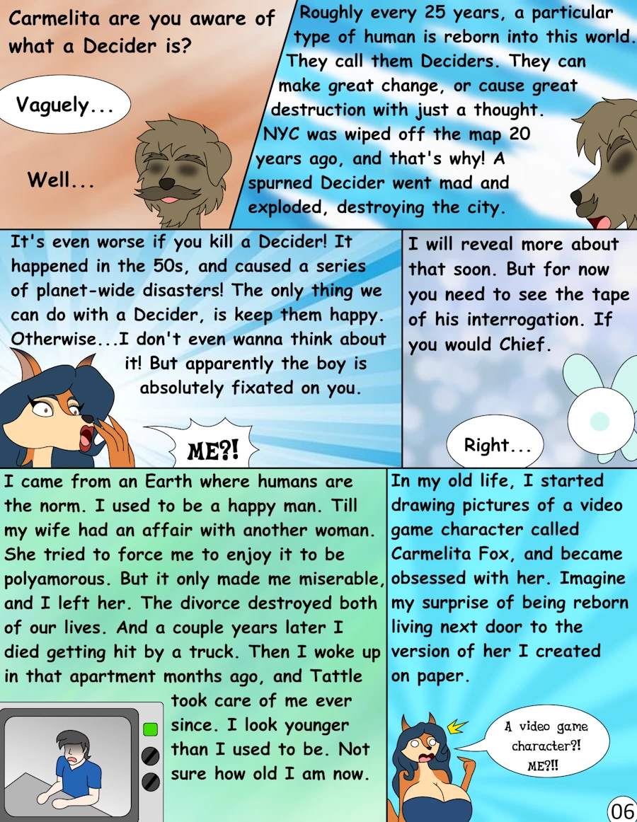 The Cuck Hating Carmelita porn comic picture 7