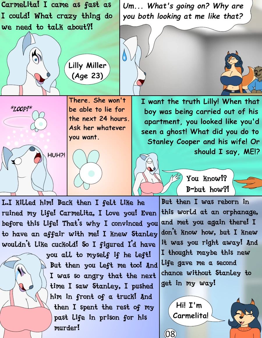 The Cuck Hating Carmelita porn comic picture 9