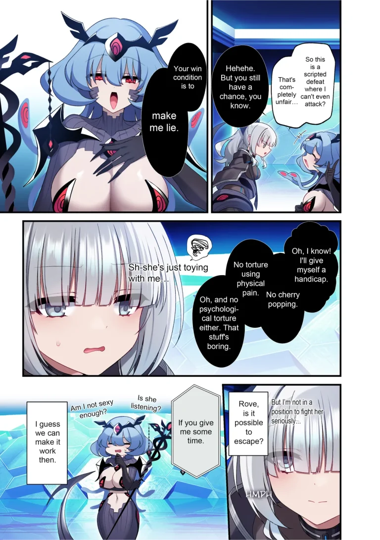 The Cyber Girl Sinking into the Virtual World porn comic picture 10