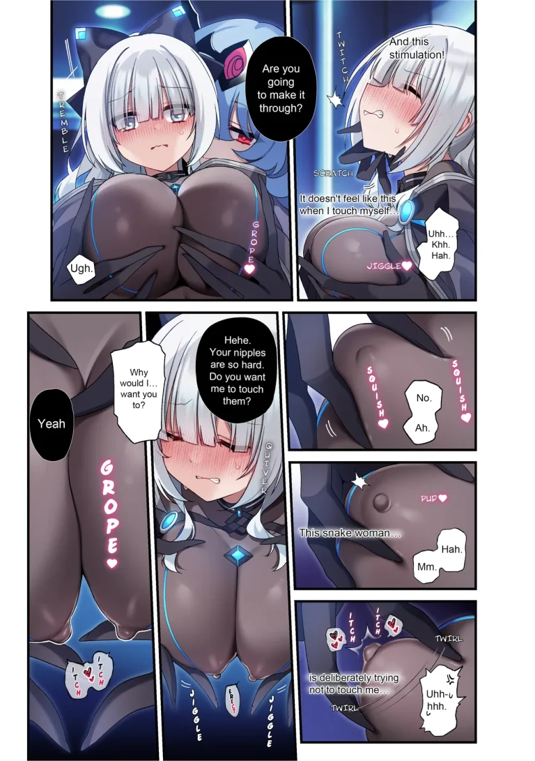 The Cyber Girl Sinking into the Virtual World porn comic picture 14
