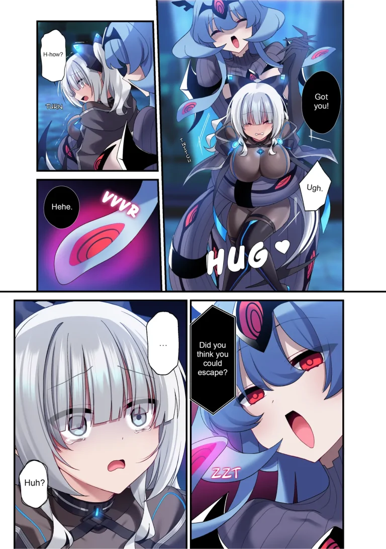 The Cyber Girl Sinking into the Virtual World porn comic picture 28