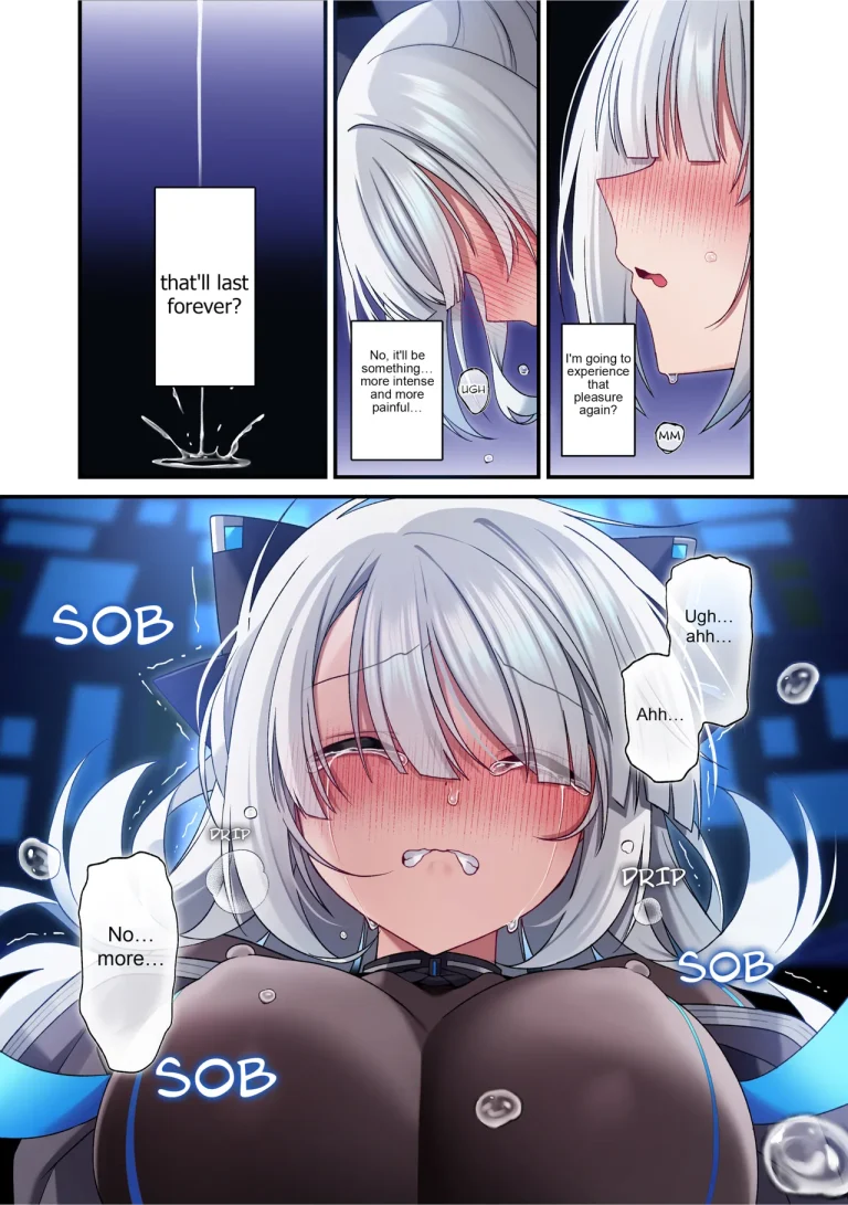 The Cyber Girl Sinking into the Virtual World porn comic picture 30