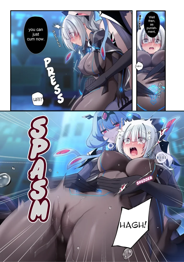 The Cyber Girl Sinking into the Virtual World porn comic picture 32