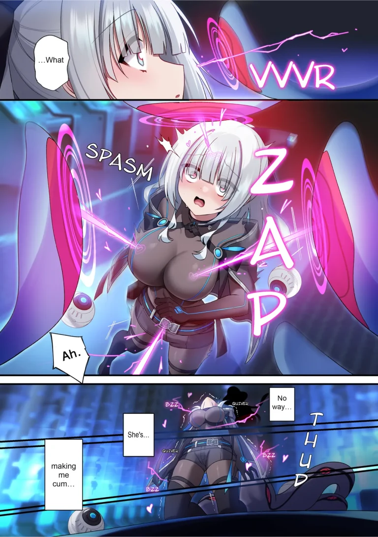 The Cyber Girl Sinking into the Virtual World porn comic picture 6