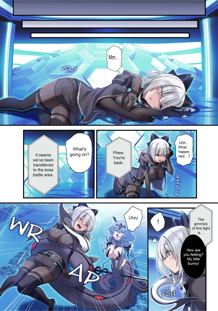The Cyber Girl Sinking into the Virtual World porn comic picture 7