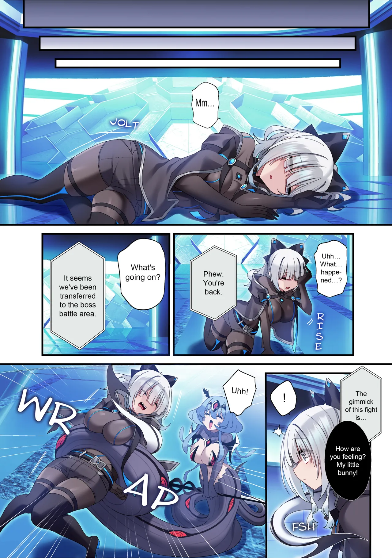 The Cyber Girl Sinking into the Virtual World porn comic picture 7