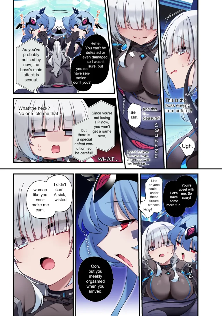 The Cyber Girl Sinking into the Virtual World porn comic picture 8