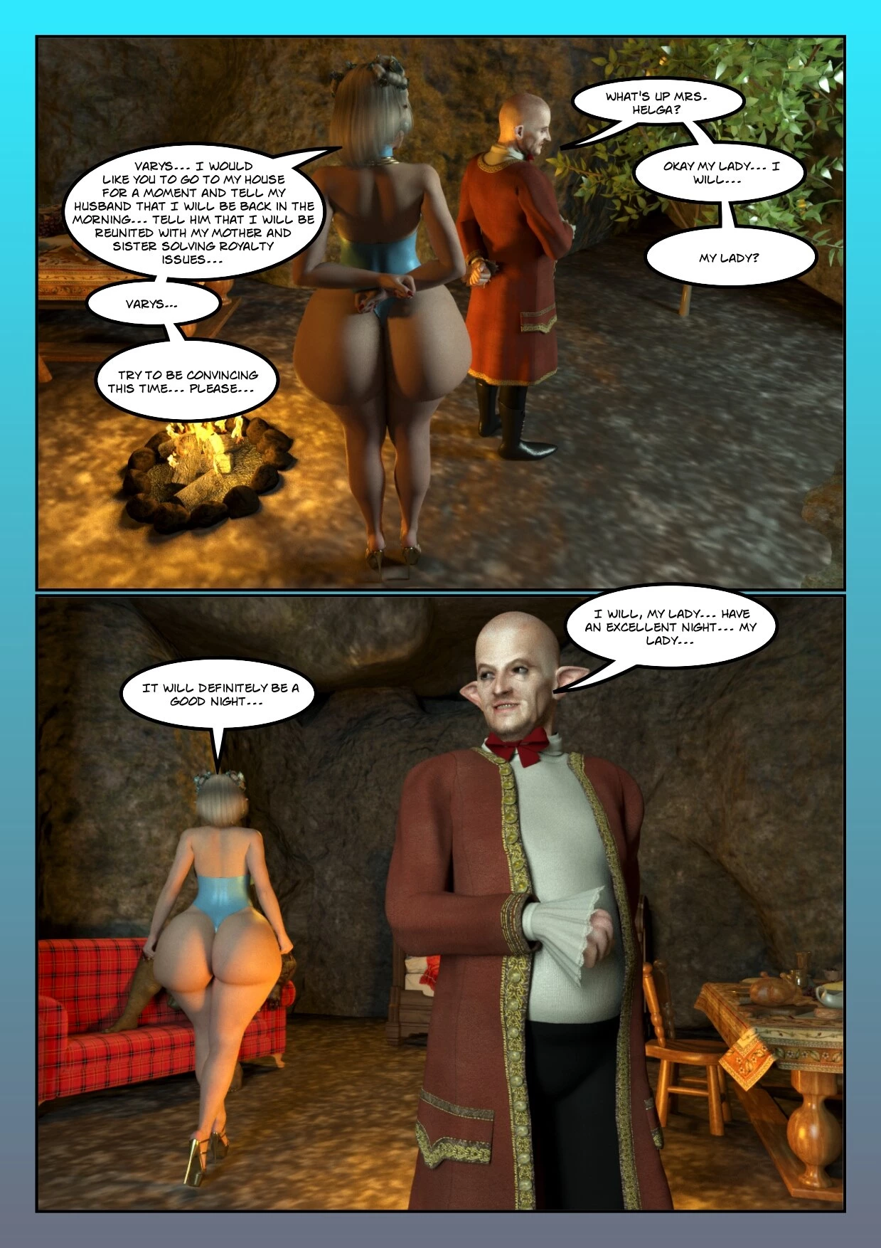 The Dark Ones 3 porn comic picture 35