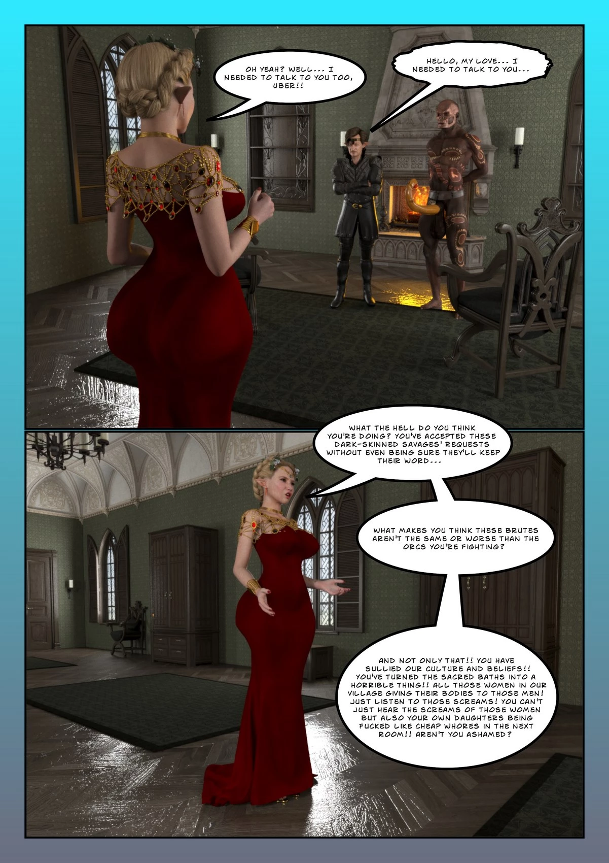 The Dark Ones 3 porn comic picture 70