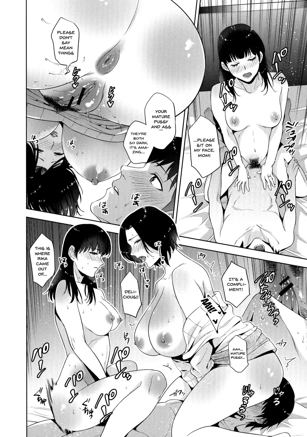 The Day I Connected With Mom | Haha to Majiwaru Hi porn comic picture 68