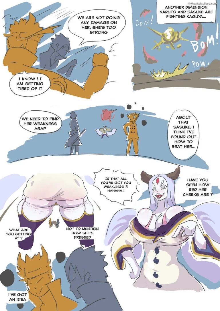 The defeat of Kaguya porn comic picture 2