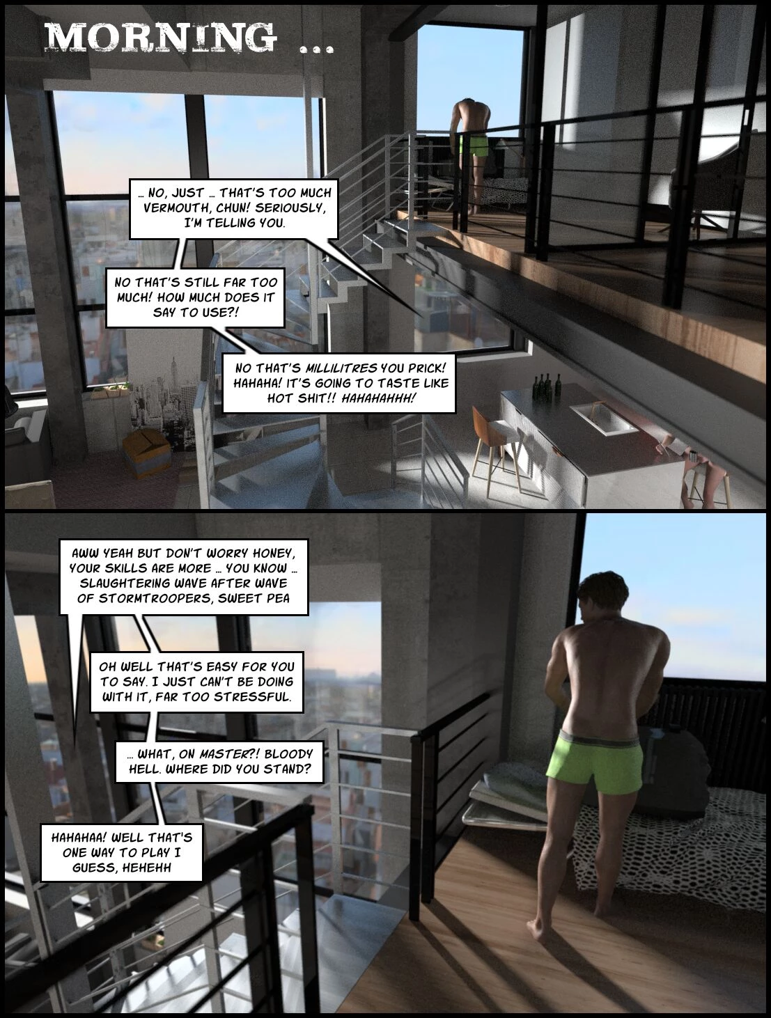 The Deliciously Awkward Family Bubble 2 - Day Two - Part One porn comic picture 3