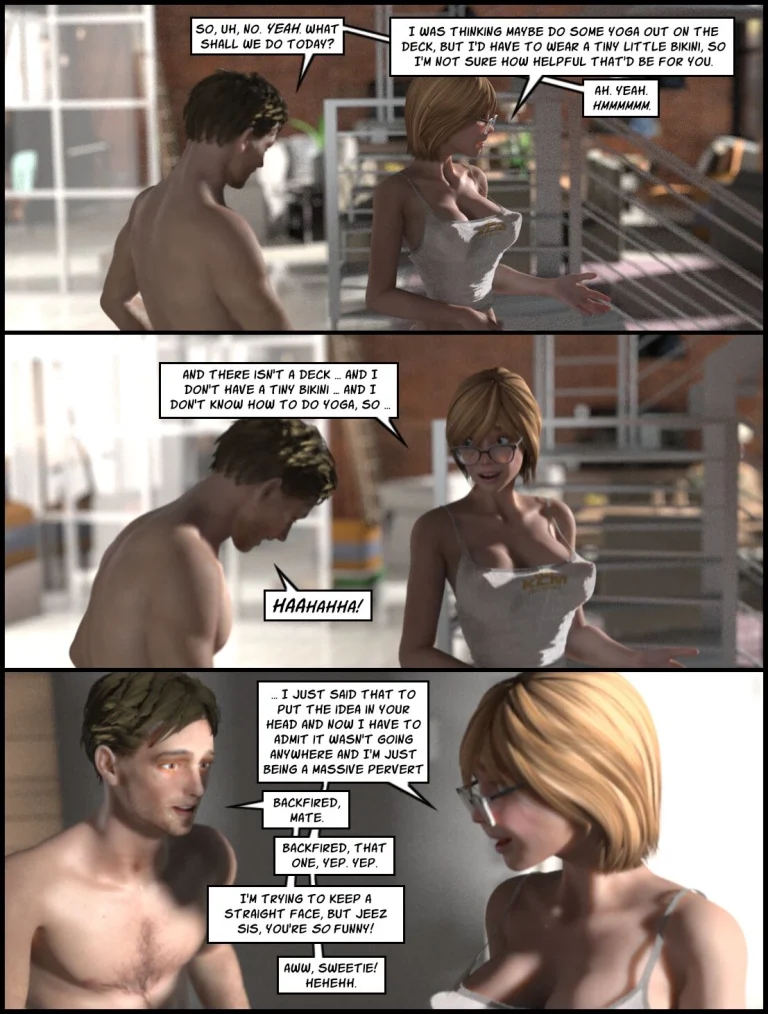 The Deliciously Awkward Family Bubble 2 - Day Two - Part One porn comic picture 36