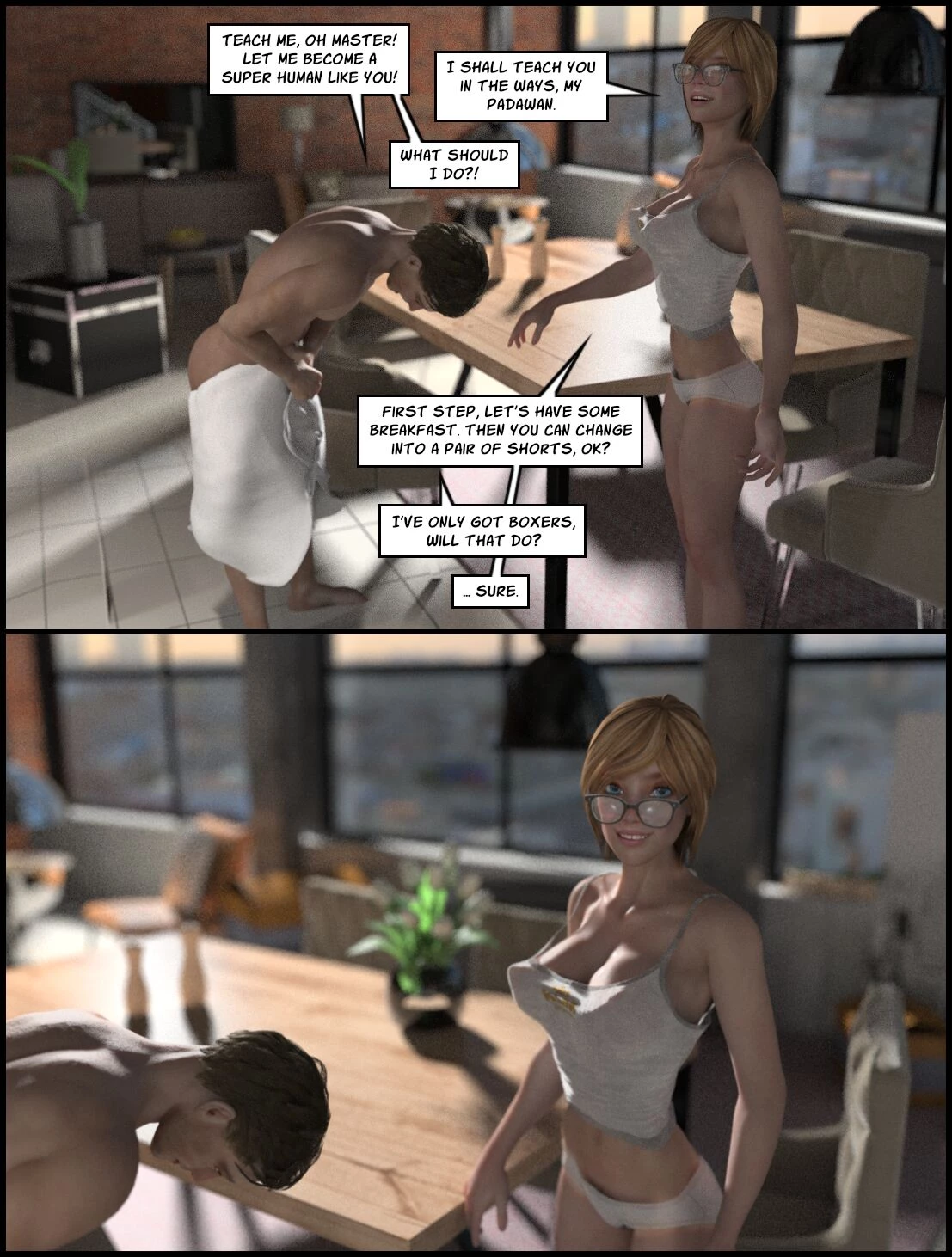 The Deliciously Awkward Family Bubble 2 - Day Two - Part One porn comic picture 40