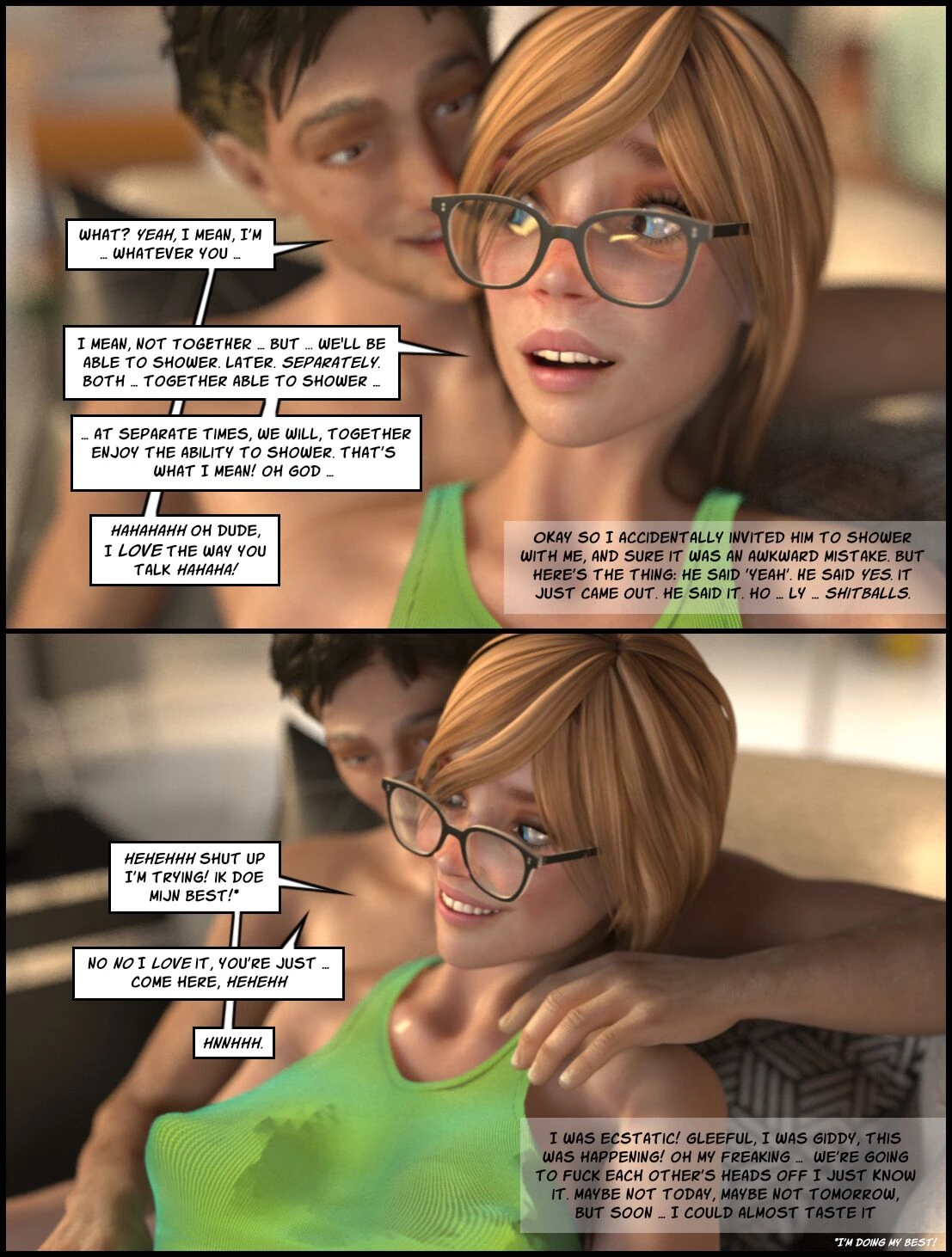 The Deliciously Awkward Family Bubble 2 - Day Two - Part One porn comic picture 53