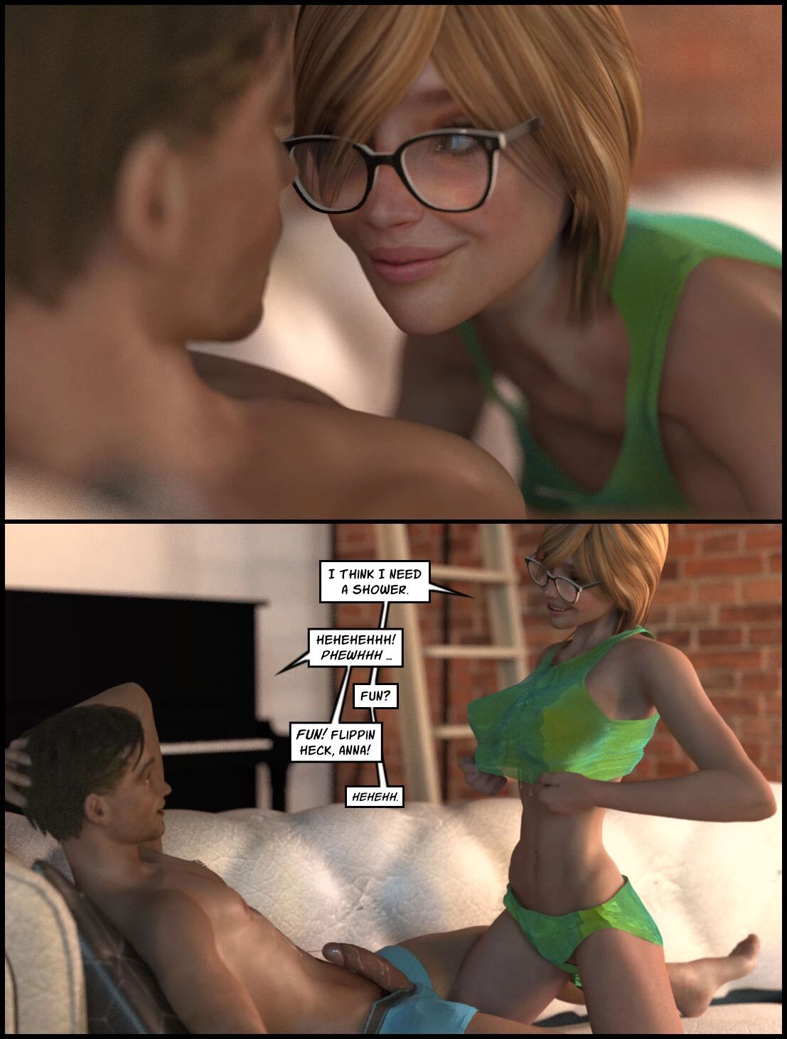 The Deliciously Awkward Family Bubble 2 - Day Two - Part One porn comic picture 68
