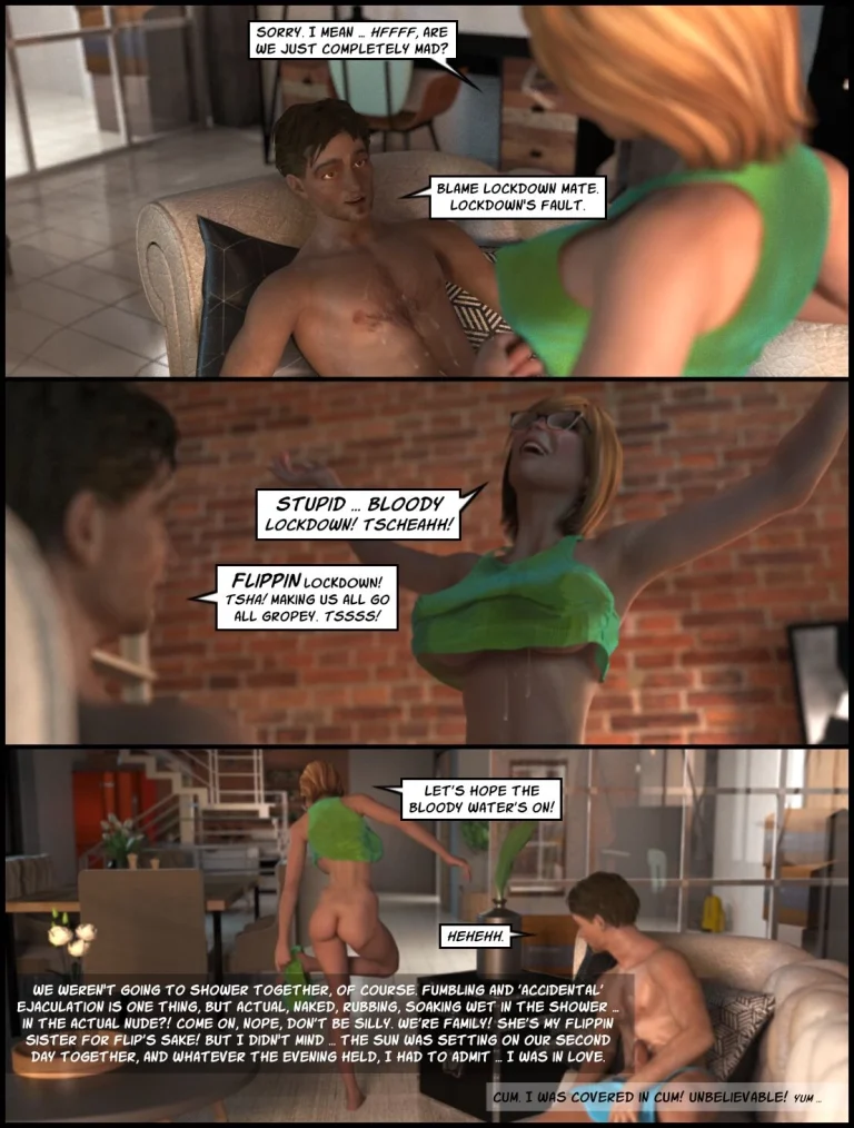 The Deliciously Awkward Family Bubble 2 - Day Two - Part One porn comic picture 69
