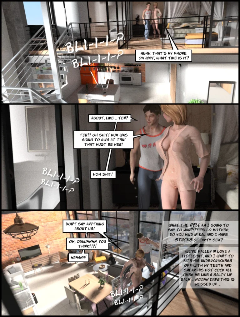 The Deliciously Awkward Family Bubble 4 - Day Three porn comic picture 14