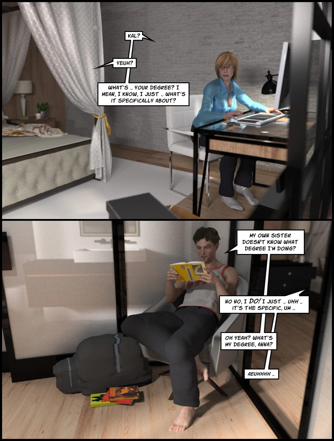 The Deliciously Awkward Family Bubble 4 - Day Three porn comic picture 52