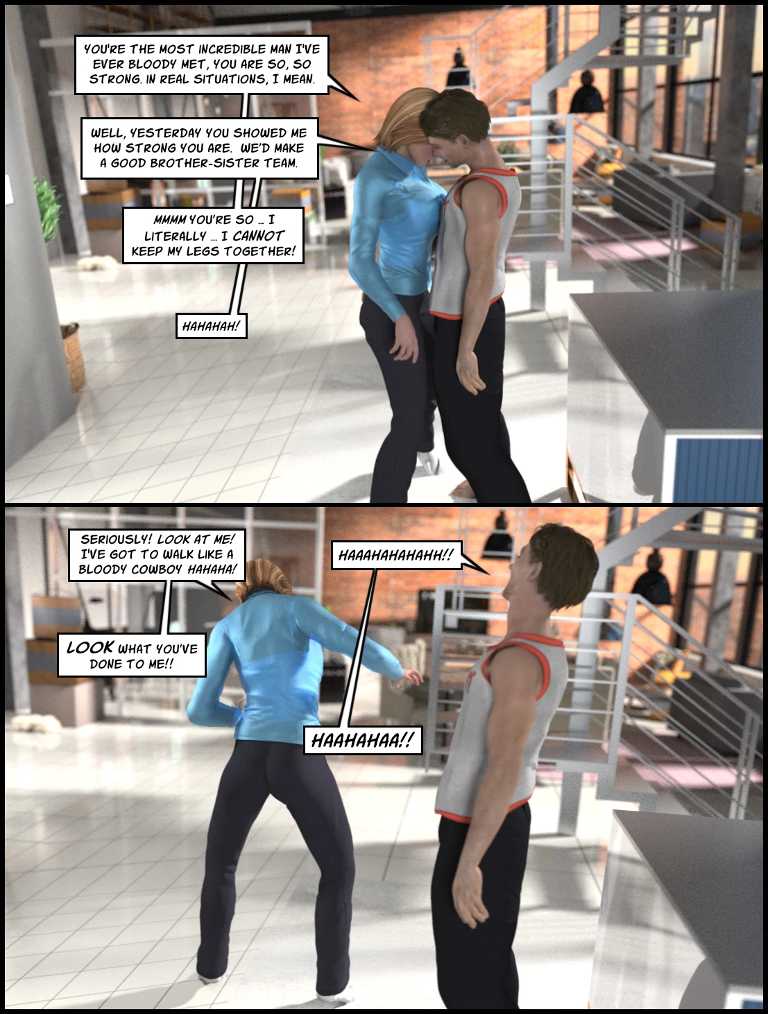 The Deliciously Awkward Family Bubble 4 - Day Three porn comic picture 76