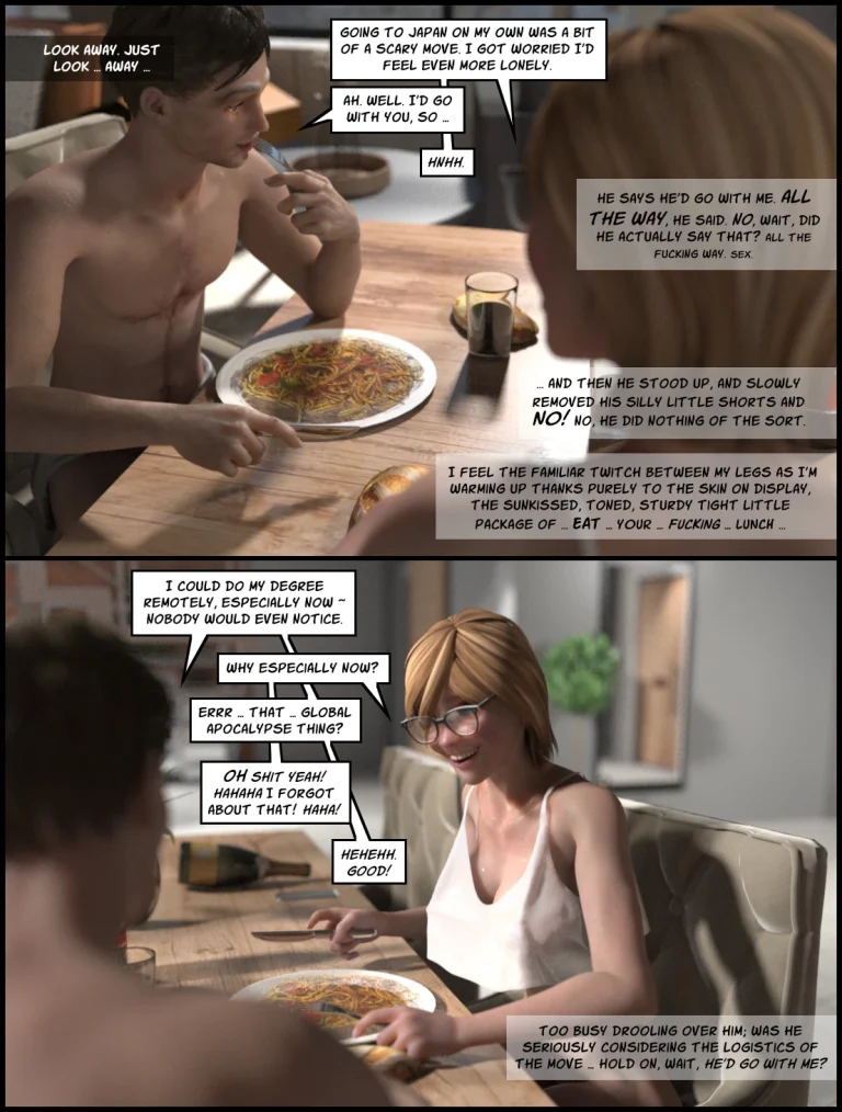 The Deliciously Awkward Family Bubble 5 - Day Three porn comic picture 45