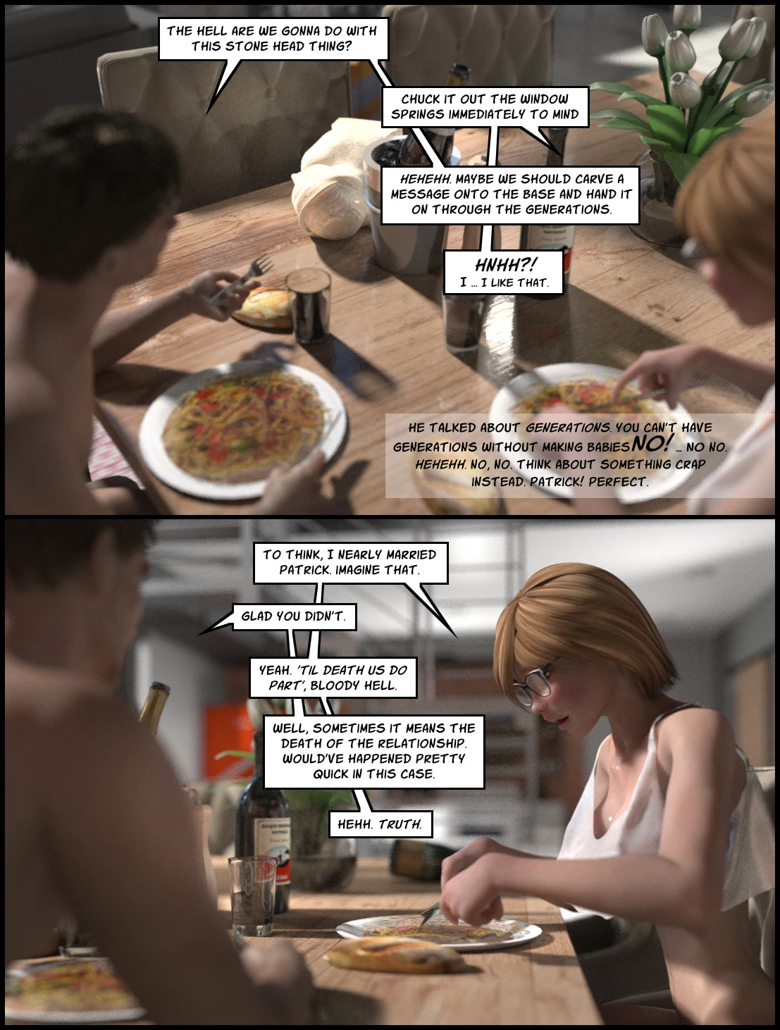 The Deliciously Awkward Family Bubble 5 - Day Three porn comic picture 47