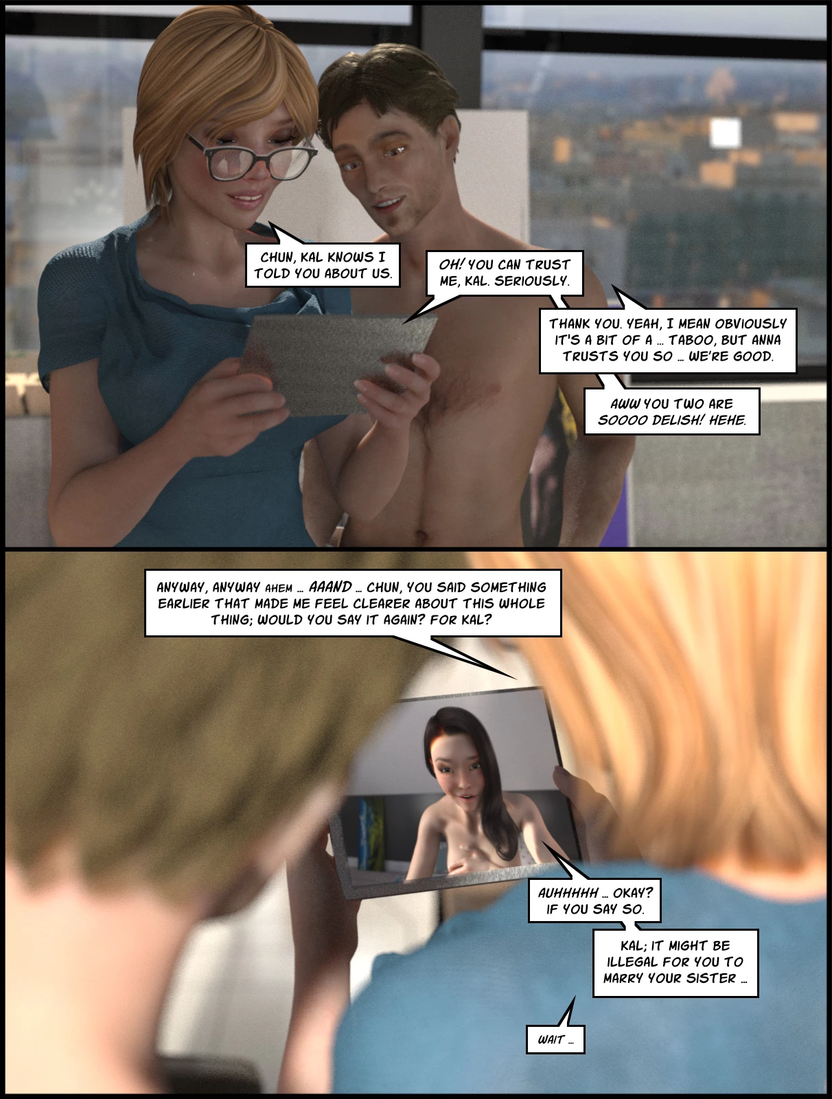 The Deliciously Awkward Family Bubble 6 - Day Three porn comic picture 11