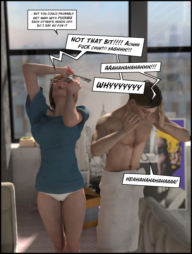 The Deliciously Awkward Family Bubble 6 - Day Three porn comic picture 12