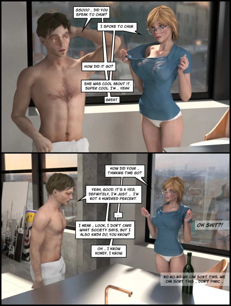 The Deliciously Awkward Family Bubble 6 - Day Three porn comic picture 7